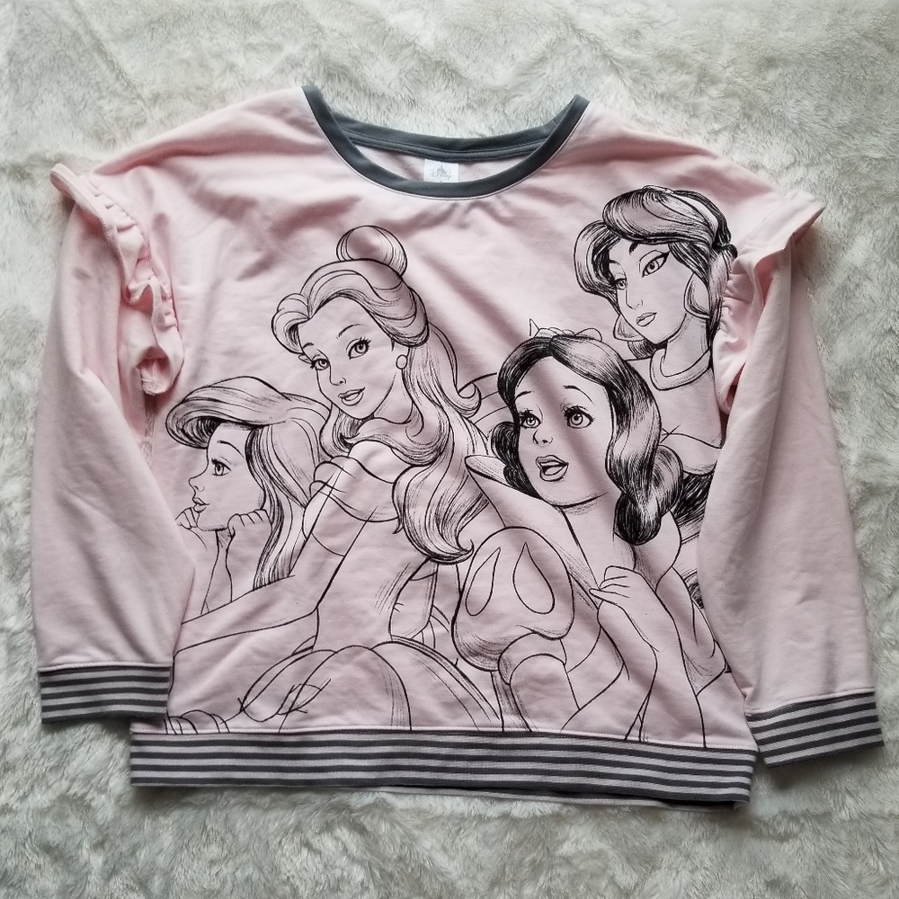 Disney Princesses Ruffle Long Sleeve